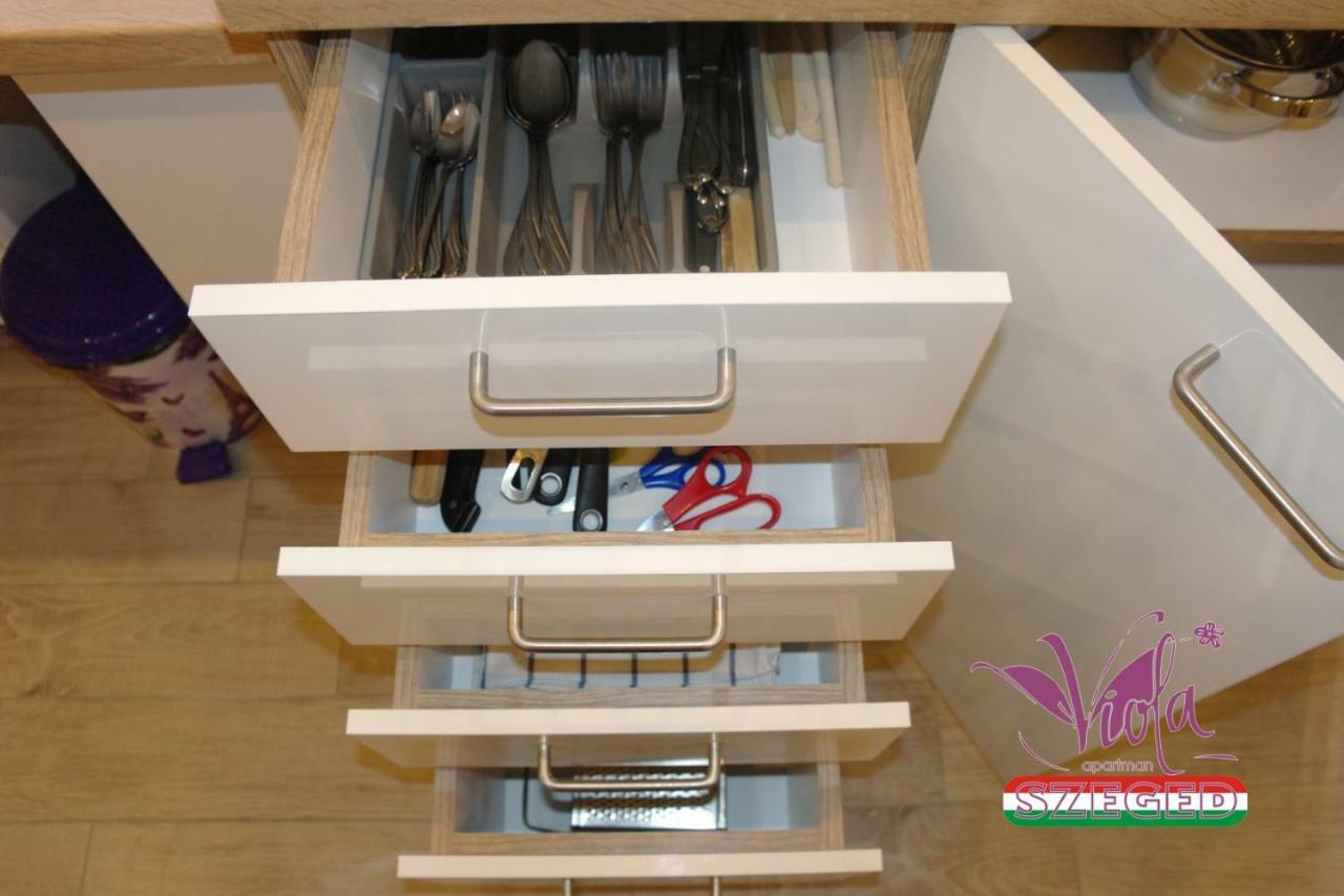Appartement Viola Apartman With Infra Sauna à Szeged Extérieur photo
